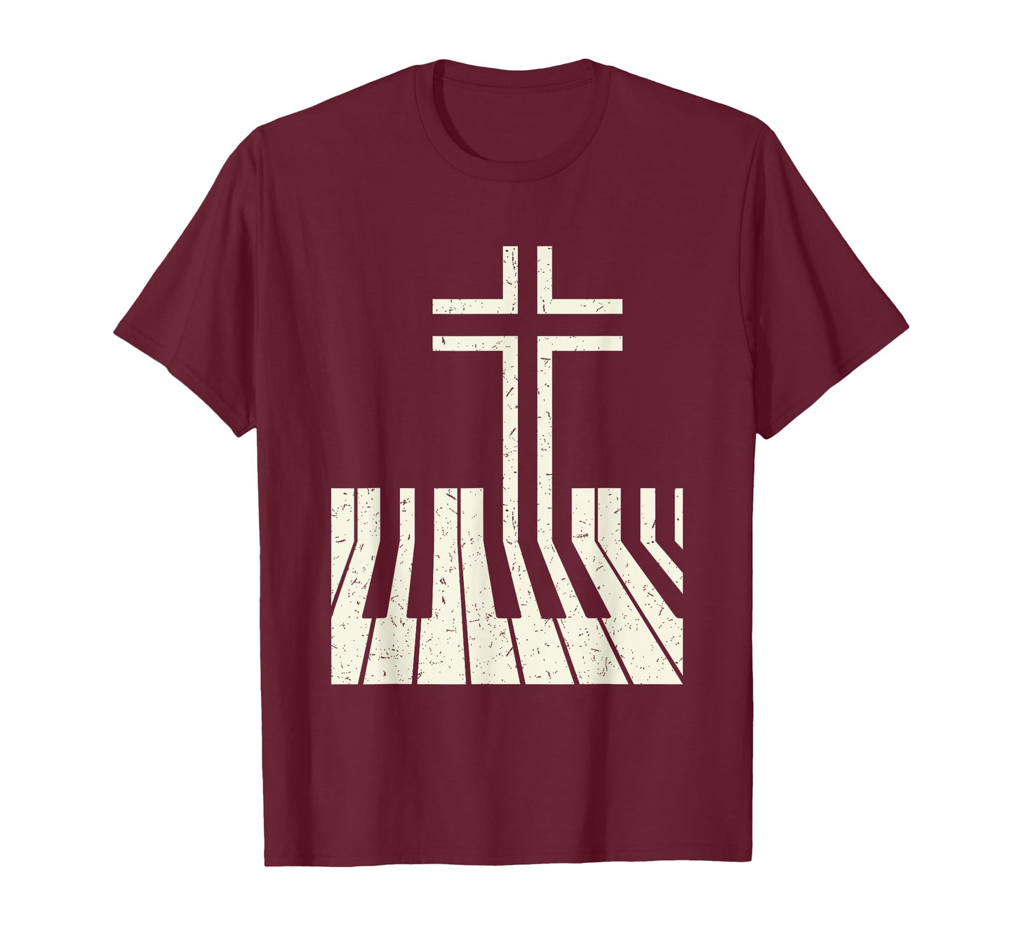Christian Piano Player Piano Teacher Keyboard T-Shirt
