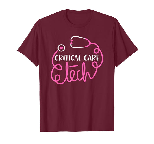 Critical care Tech Critical care technologist CCN technician T-Shirt