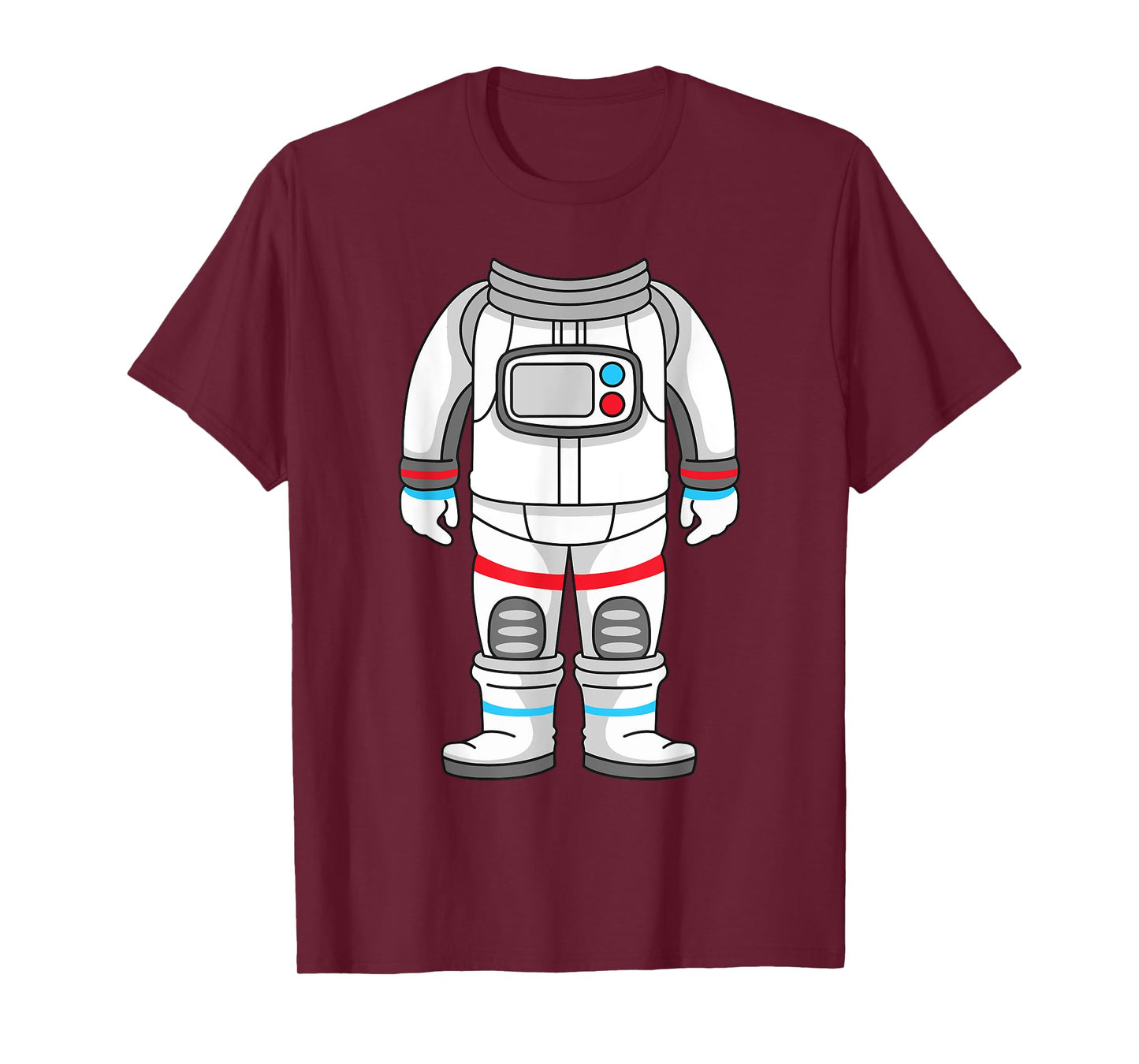 Astronaut Costume Space Suit Funny Halloween Spaceman T-Shirt
