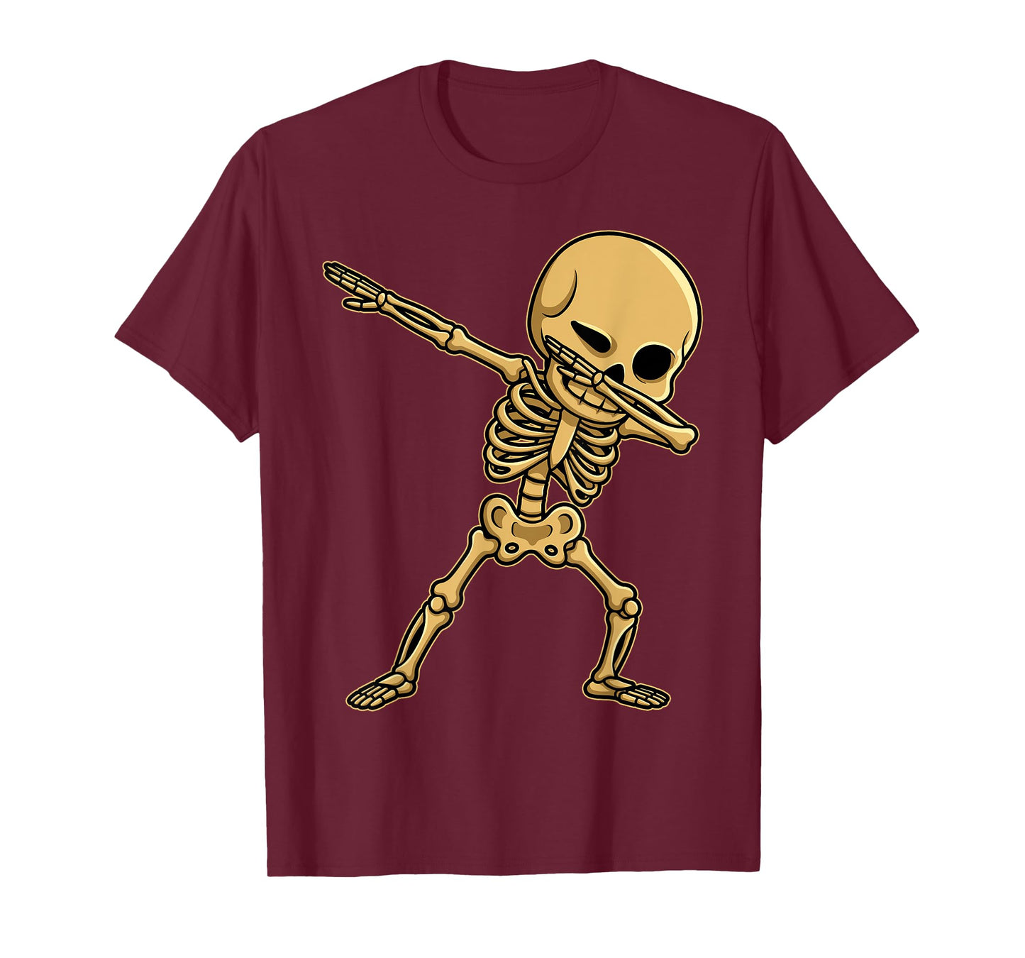 Dabbing Skeleton Dab Dancing Skeleton Halloween T-Shirt