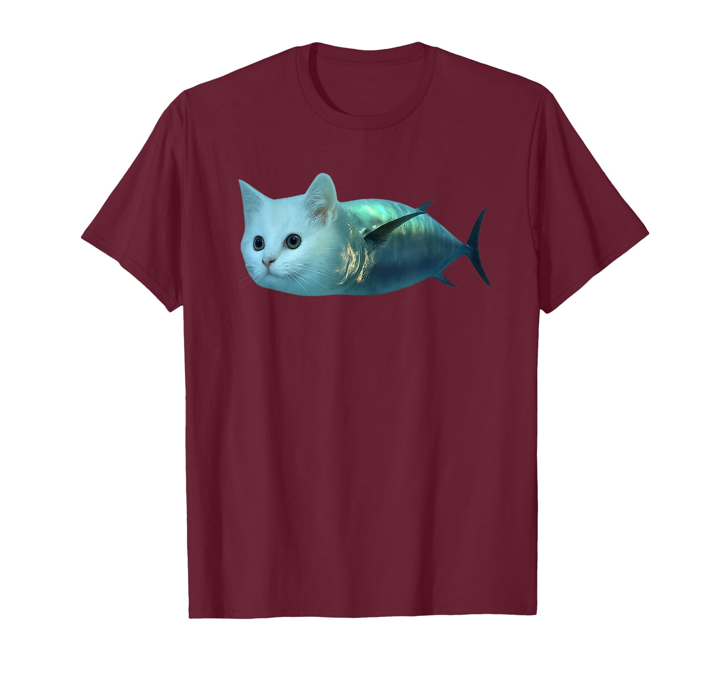 Funny cat fish Men Women Kids T-Shirt