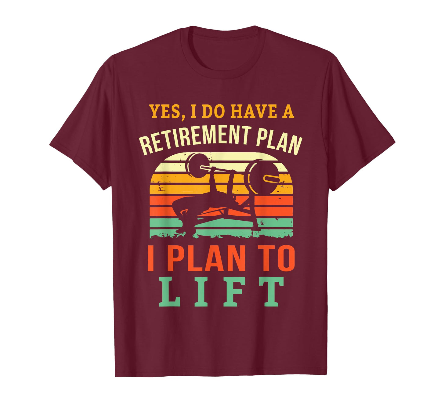 Funny Retirement Retiring Bodybuilder Retired Weight Lifting T-Shirt
