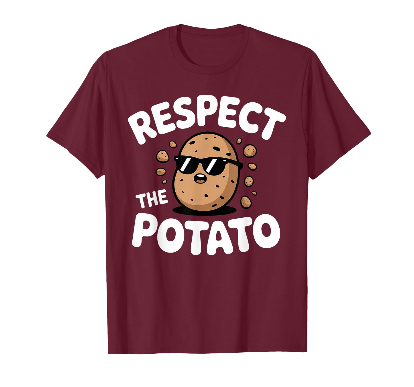 Cute Potato Novelty for Men Women Kid Adult Gag Potato Lover T-Shirt