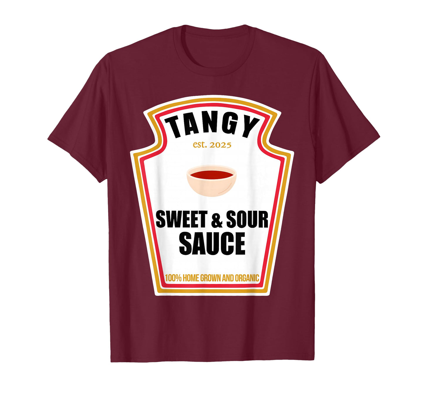 Tangy Sweet and Sour Sauce Food Lover Matching Costume T-Shirt