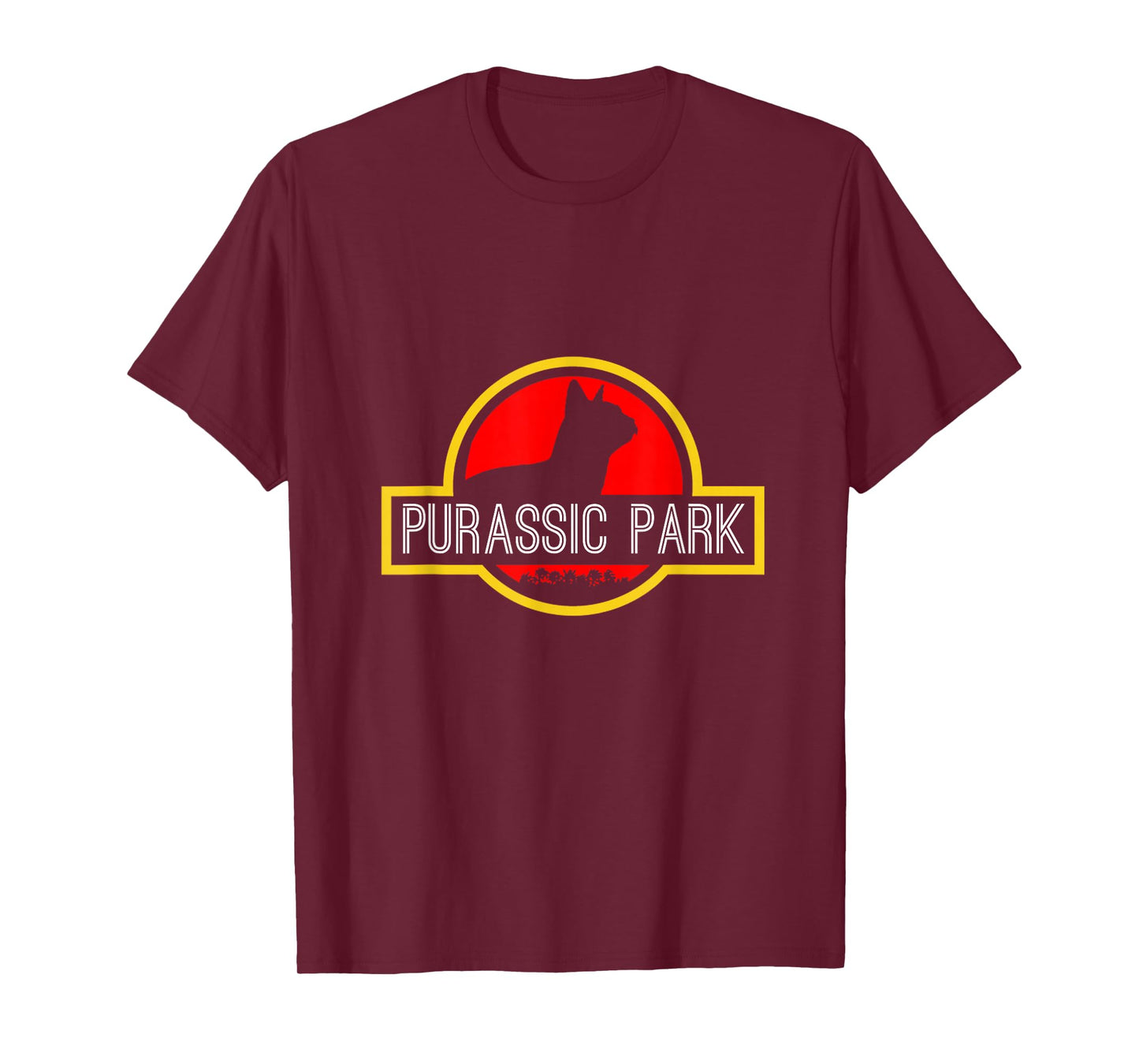 Purassic Park Cat Shirt - Funny Tshirt for Dinosaur Lovers T-Shirt