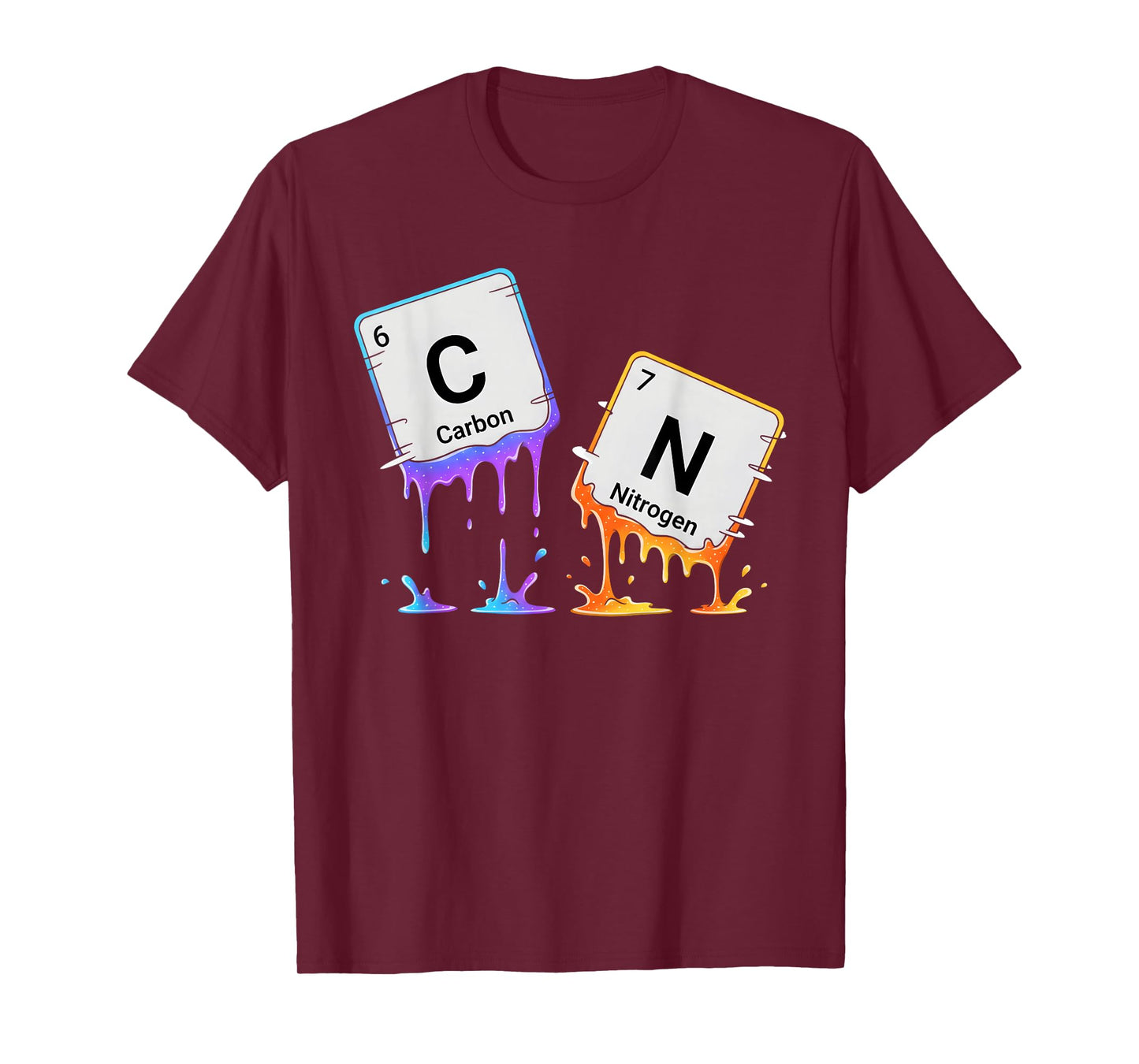 6 7 Periodic Table Meme Science Chemistry Nerd Humor 67 T-Shirt