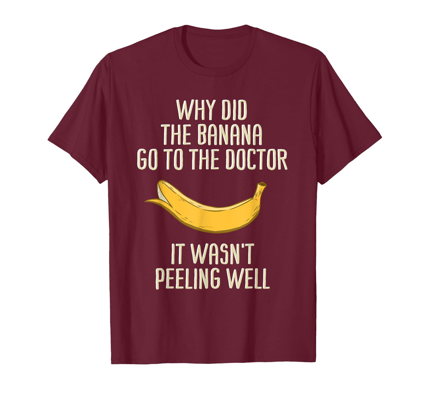 Banana Sunglasses Smiling Face Fruit Lover T-Shirt