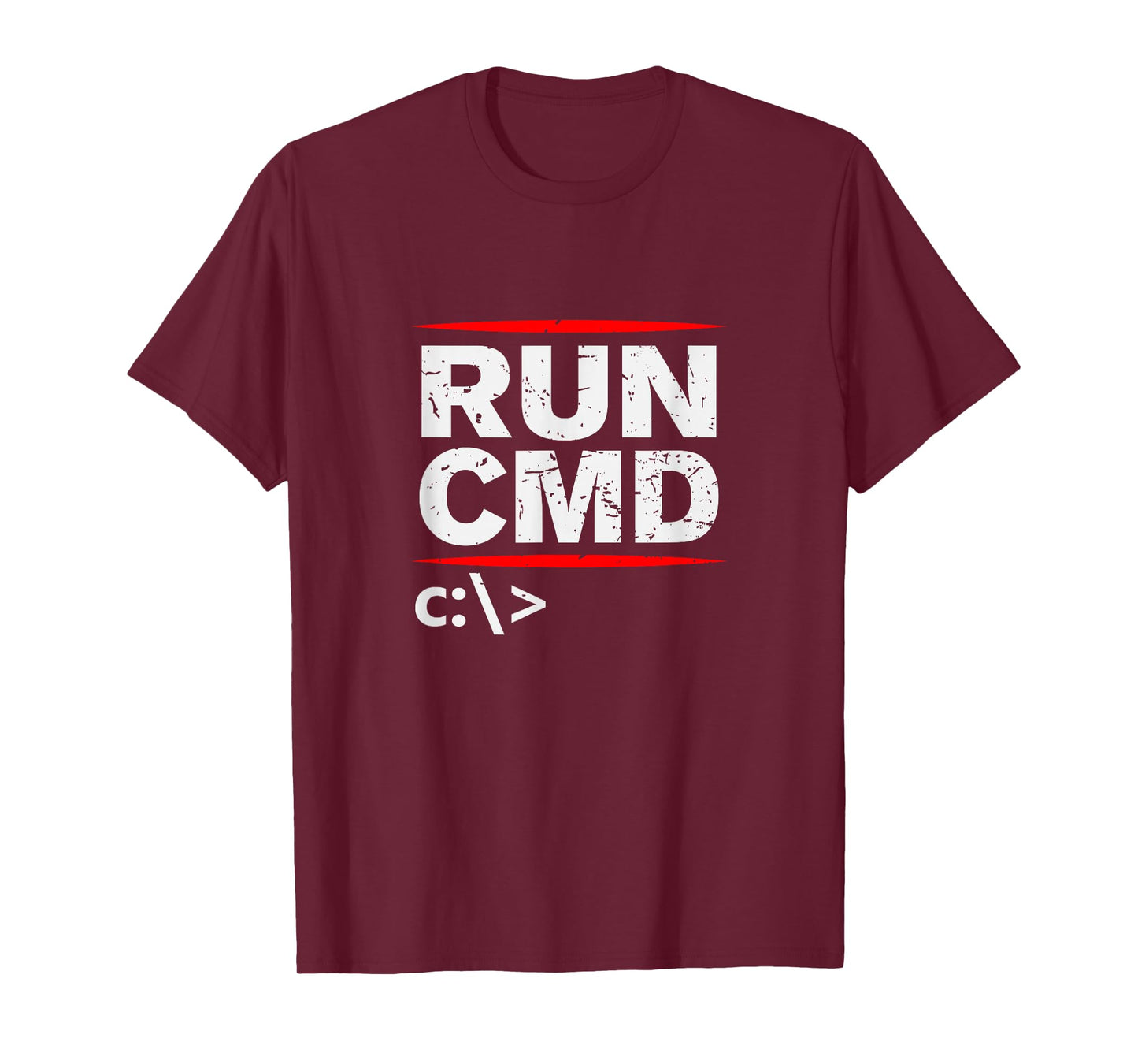 Admins Programmers Run CMD Gift T-Shirt