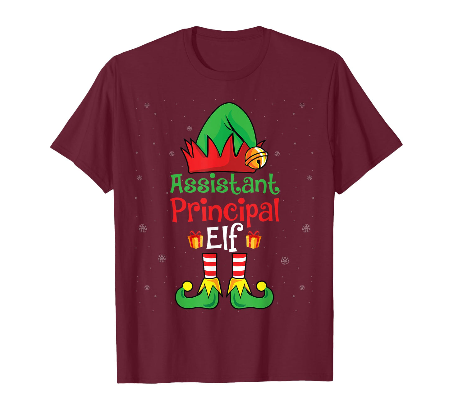 Assistant Principal Elf Xmas Party Christmas Holidays Elf T-Shirt