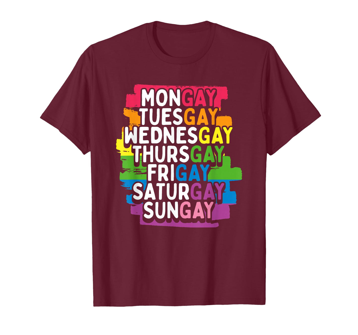 Mongay Tuesgay Funny LGBT Gay Pride T-Shirt
