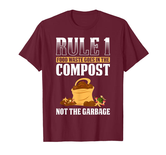 Composting For Compost Gardener Farmer Composting Lover T-Shirt