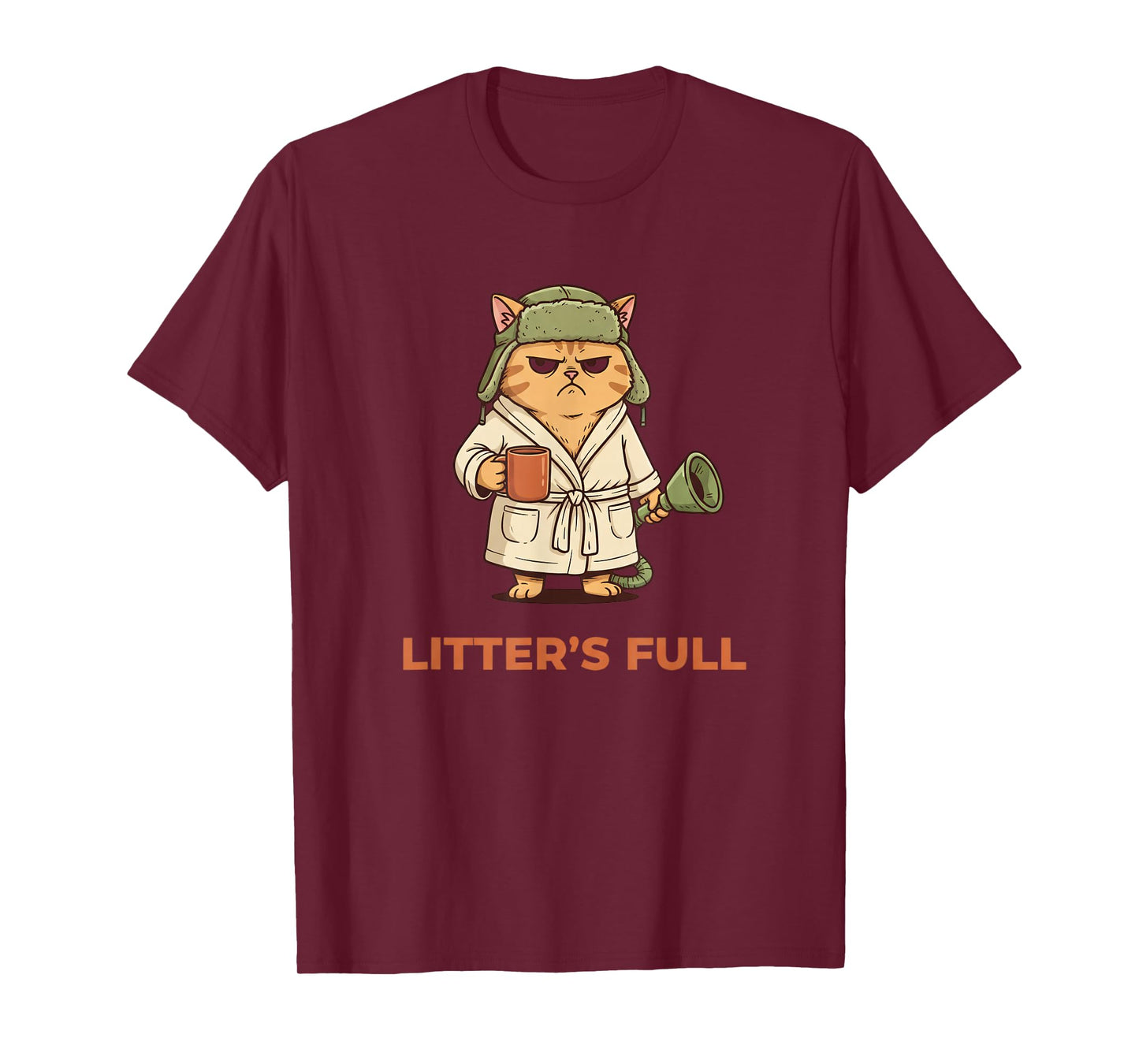 Christmas Litter's Full Funny Cat Lovers Sarcastic Holiday T-Shirt