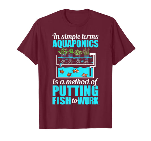 Aquaponic Plants Lover Aquaponic Gardening Aquaponic Farmer T-Shirt