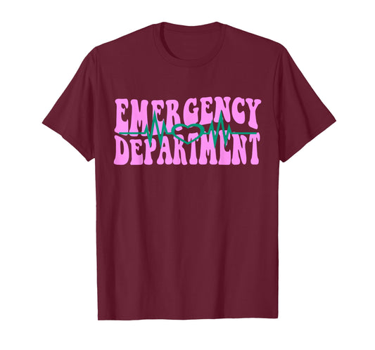 Certified Emergency Room Nurse School Technician ER Doctor T-Shirt