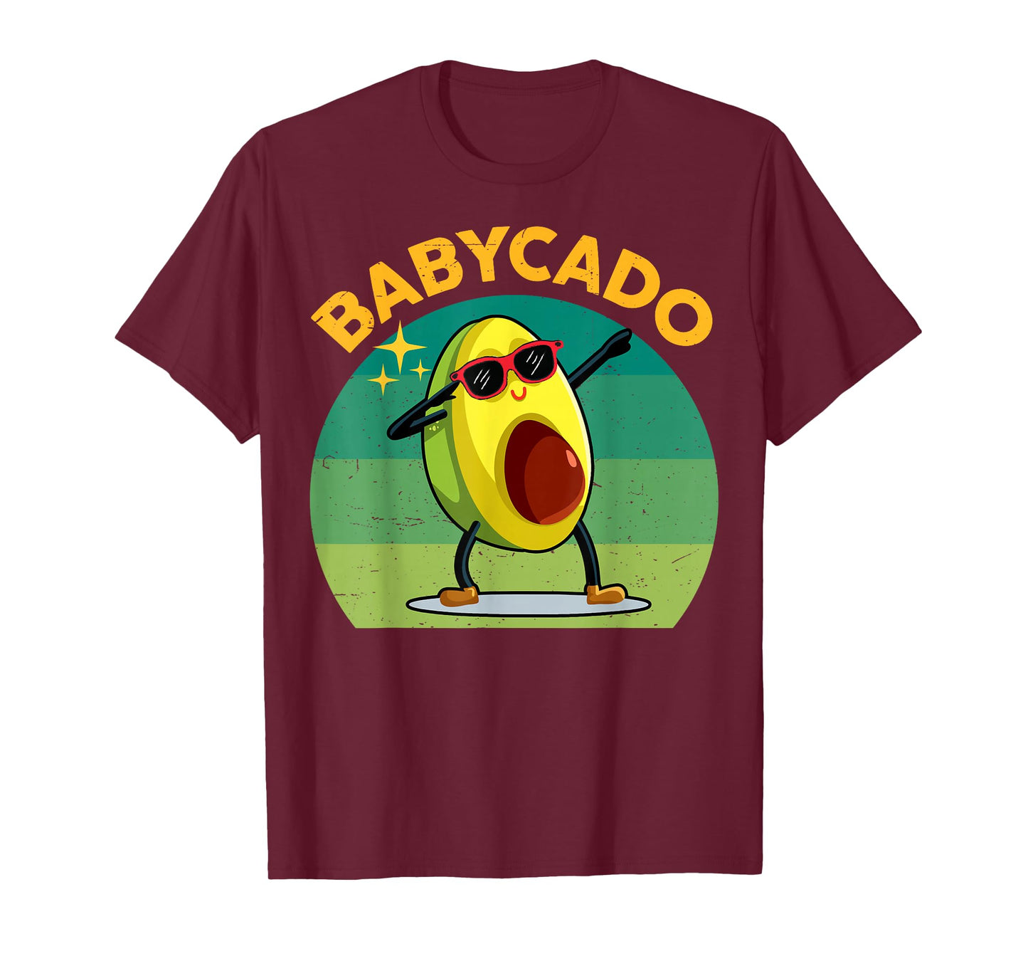 Cute Babycado Dabbing Avocado-Shirt Funny Avocado Kids Boy T-Shirt