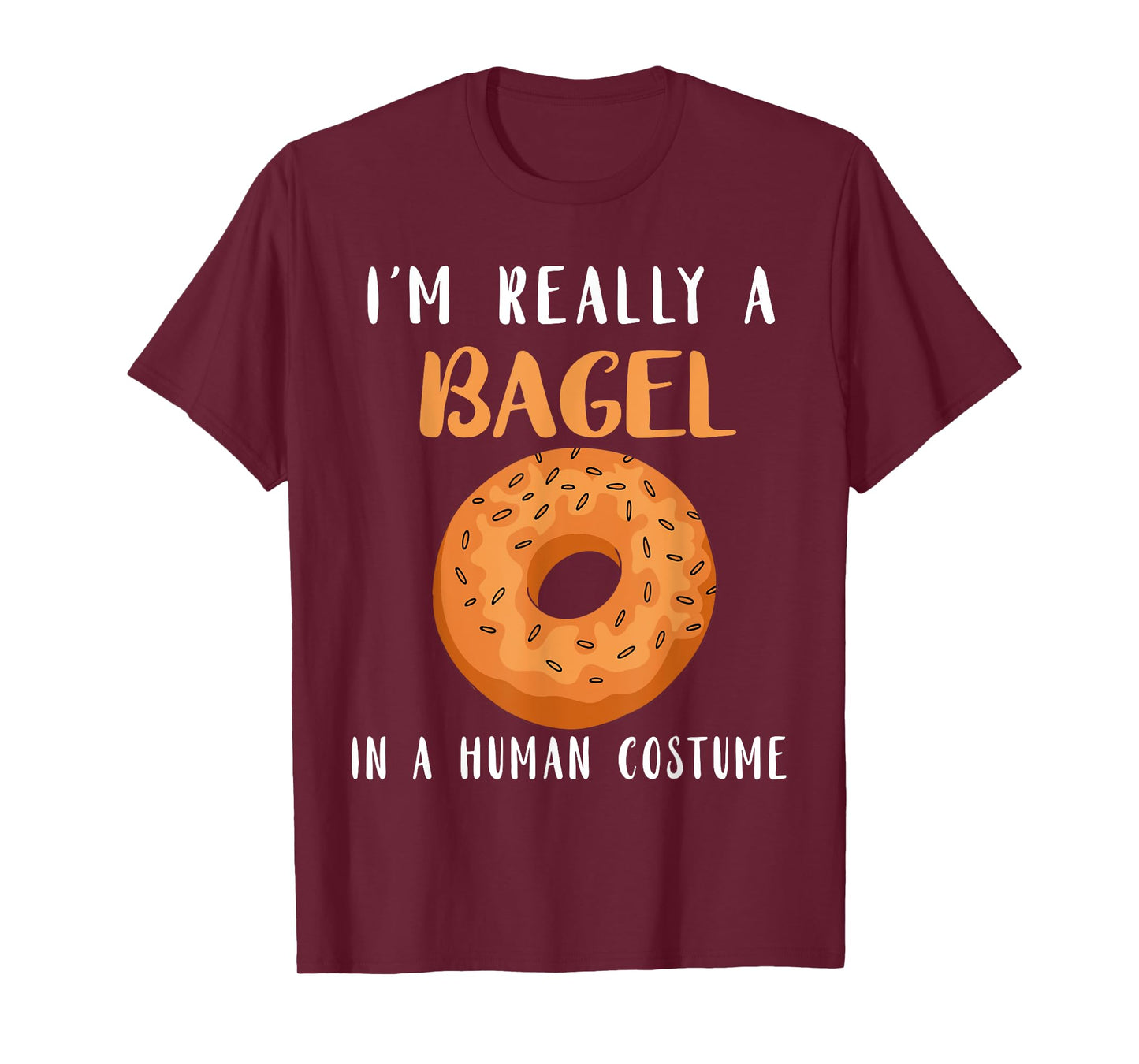 Bagels Human Costume Baker Baking Bagel Lover Bagel T-Shirt