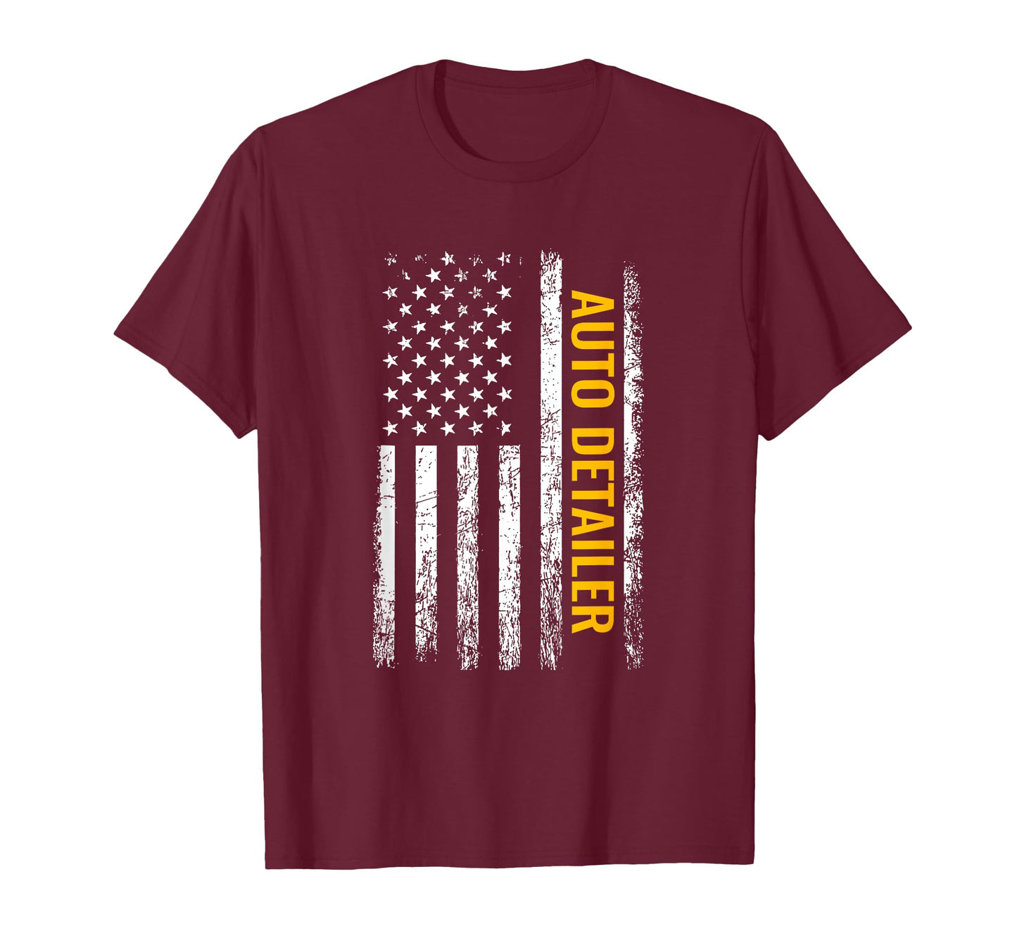 auto detailing american flag, auto detailer Women Men T-Shirt