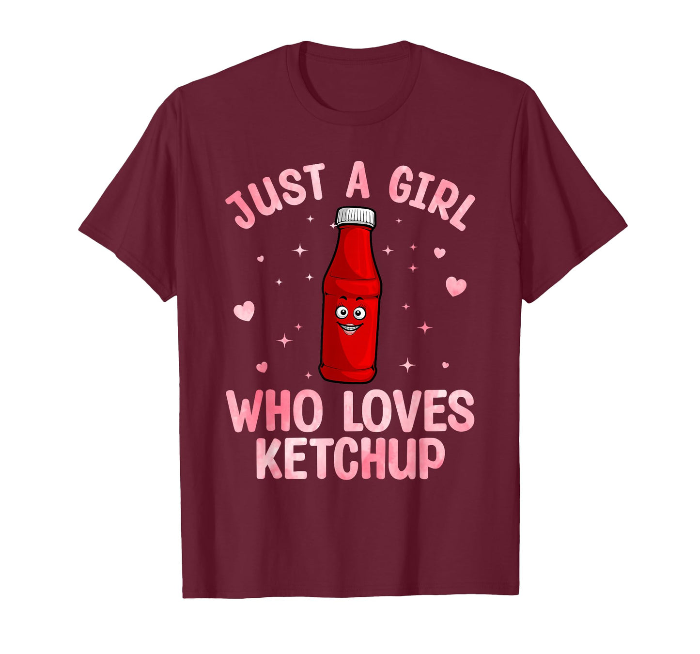 Cool Ketchup Art for Women Girls Kid Ketchup Novelty Ketchup T-Shirt