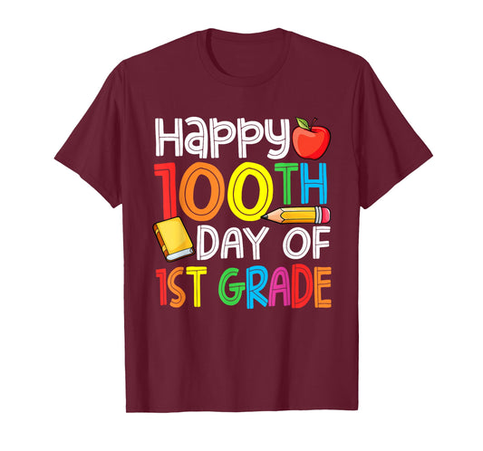 100 Days Smarter First Grade 100th Day Of School 1st Grade T-Shirt