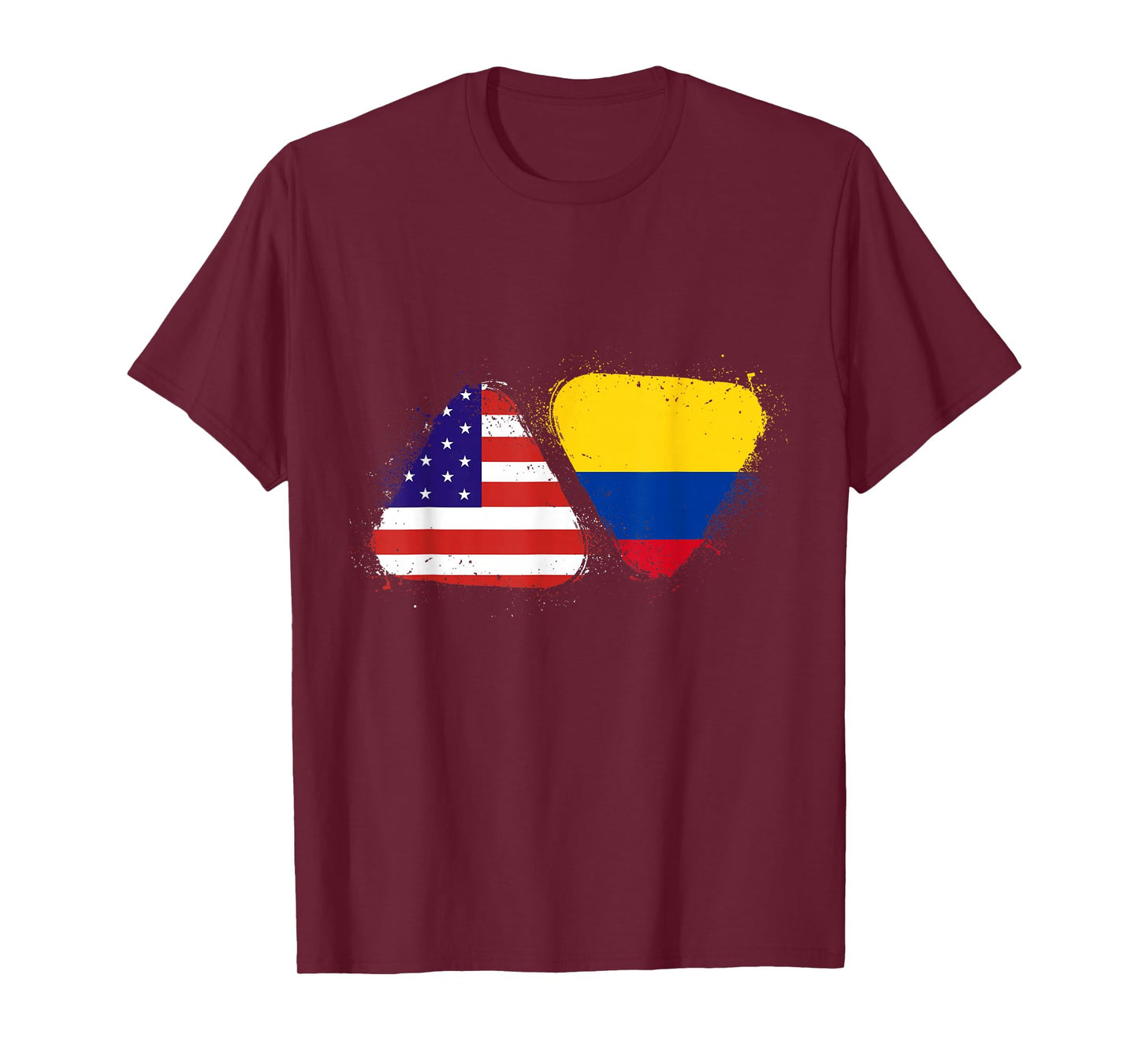 Colombia & USA Together, Half American, Half Colombian T-Shirt