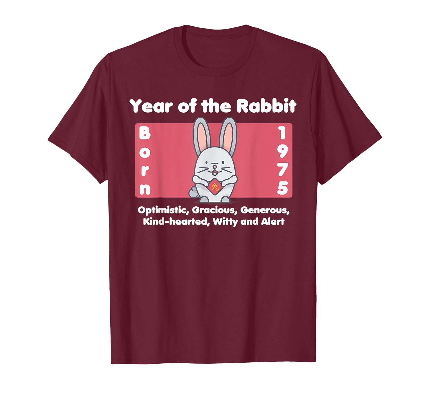 1975 Birthday Year of the Rabbit T-Shirt
