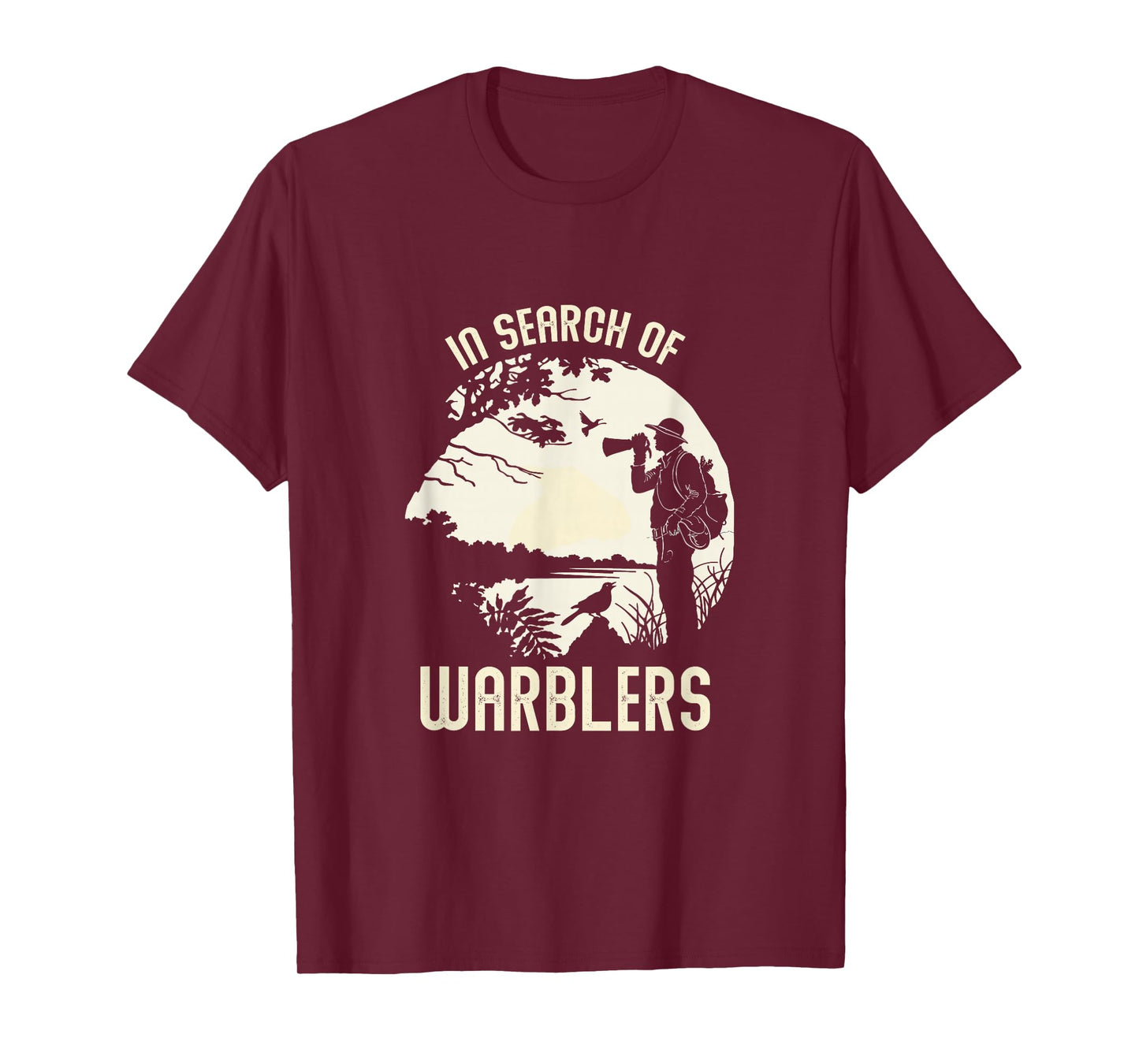 In Search of Warblers Bird Watcher T-Shirt