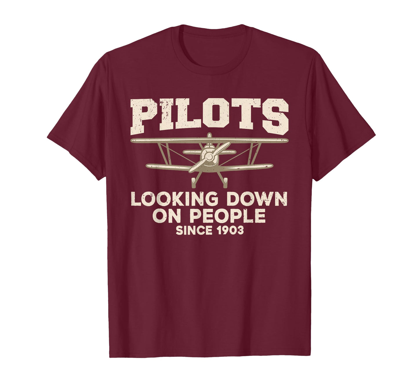 Cool Pilot For Men Women Aircraft Pilot Airplane Flying T-Shirt