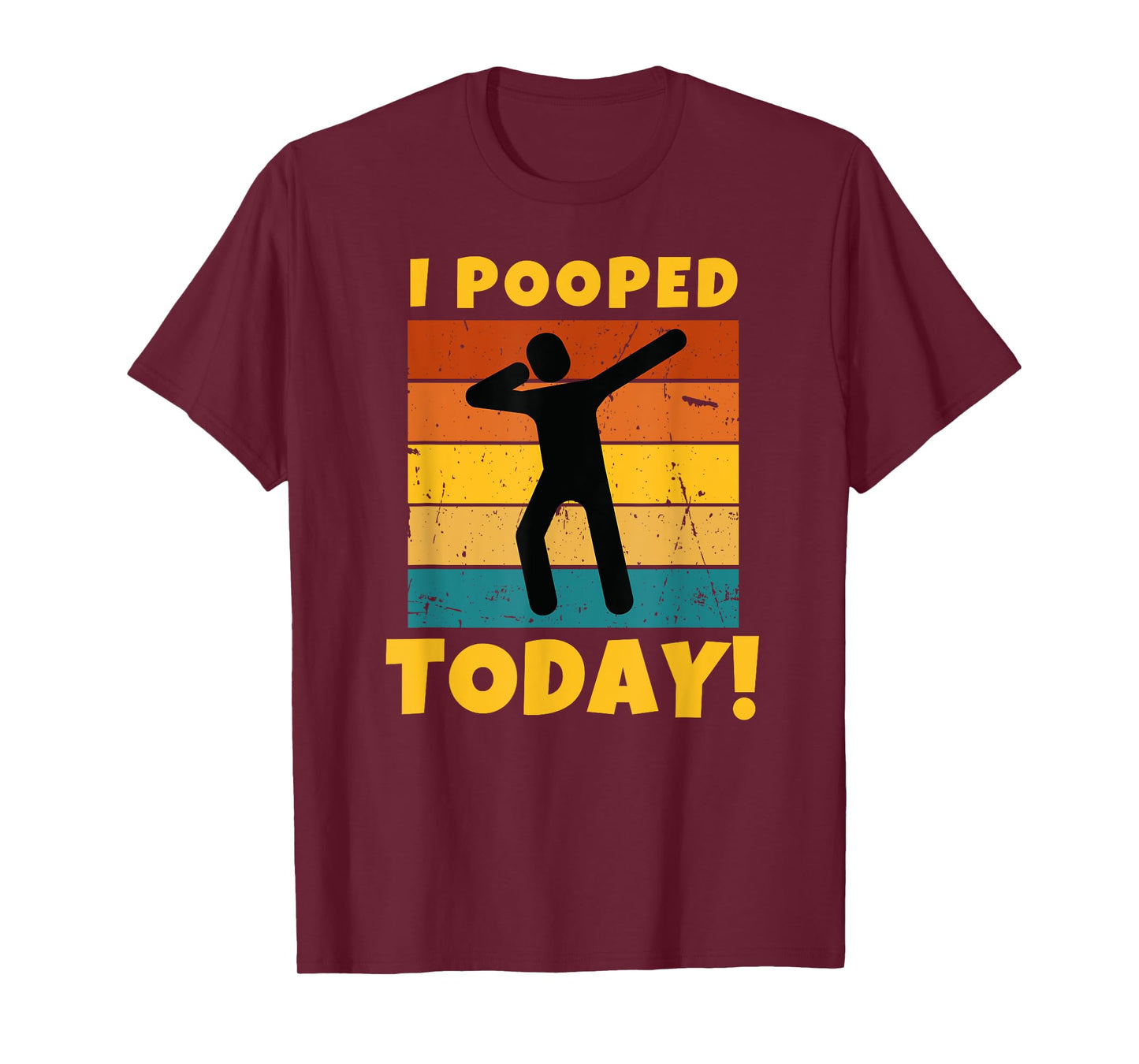 Funny 'I Pooped Today' Dabbing Tee for Men, Women, and Kid T-Shirt