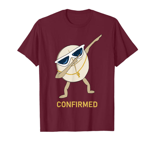 Confirmation Christian Catholic Funny Dabbing Bread T-Shirt
