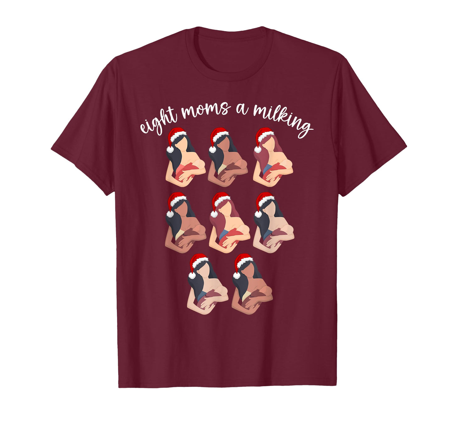 Christmas Lactation Consultant Breastfeeding Education IBCLC T-Shirt