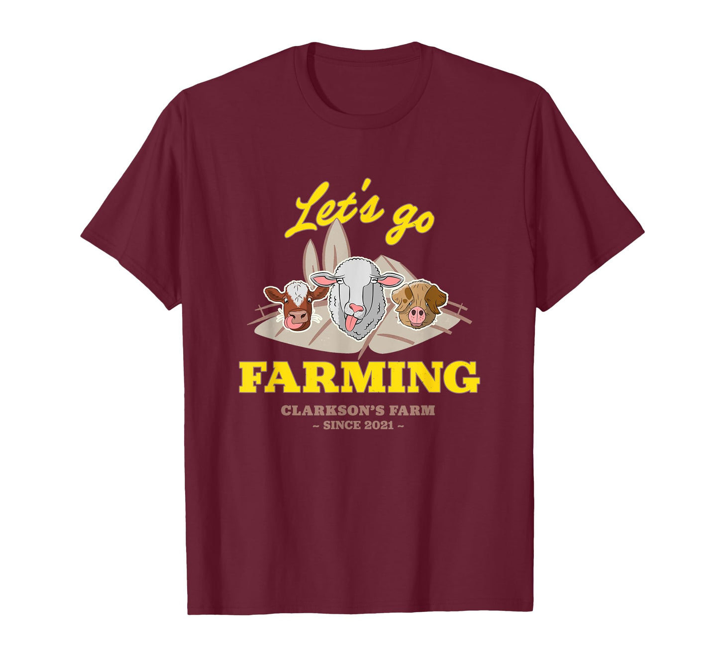 Clarkson's Farm - Let's Go Farming T-Shirt