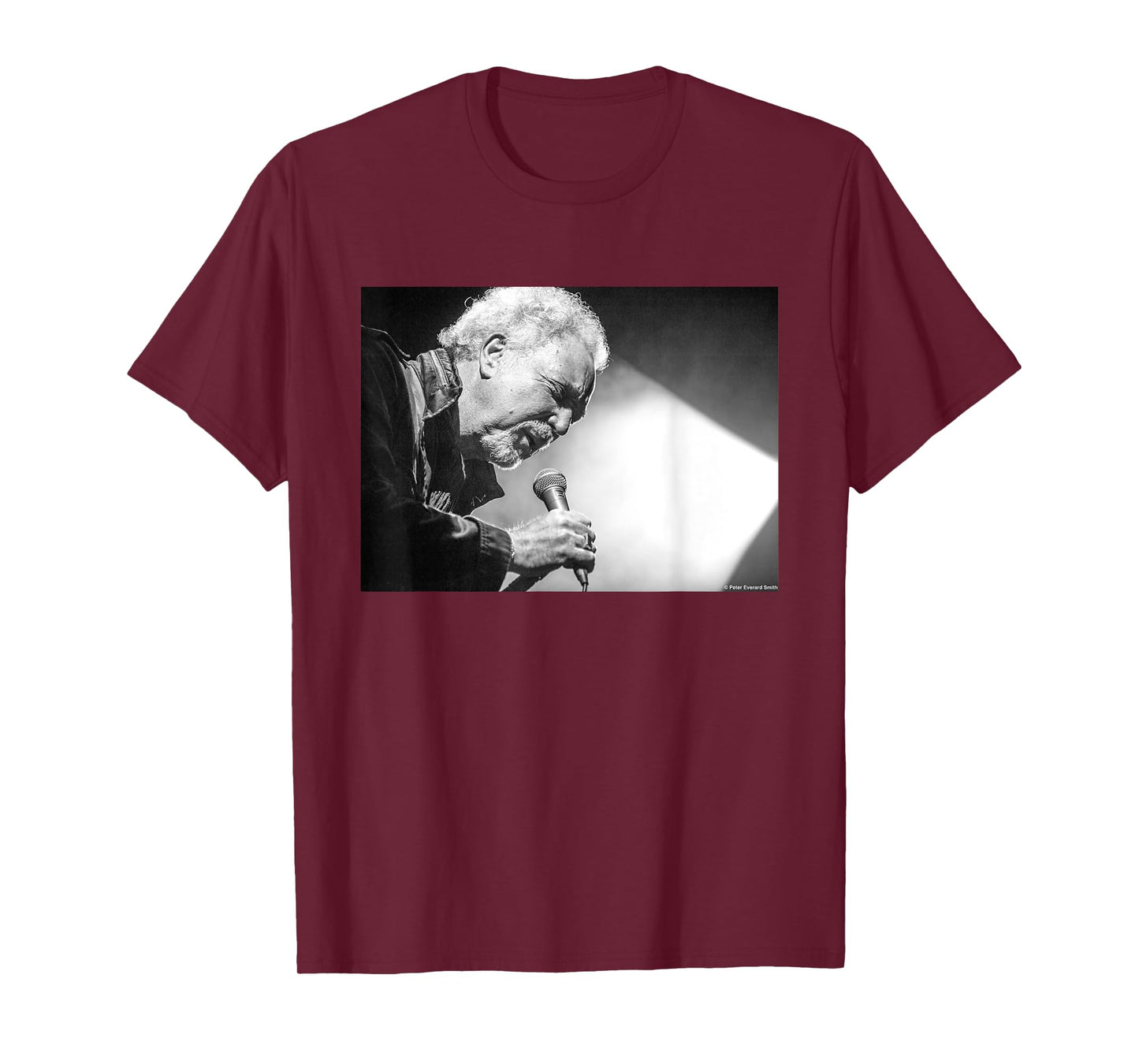 Tom Jones Singing Live By Everard Smith T-Shirt