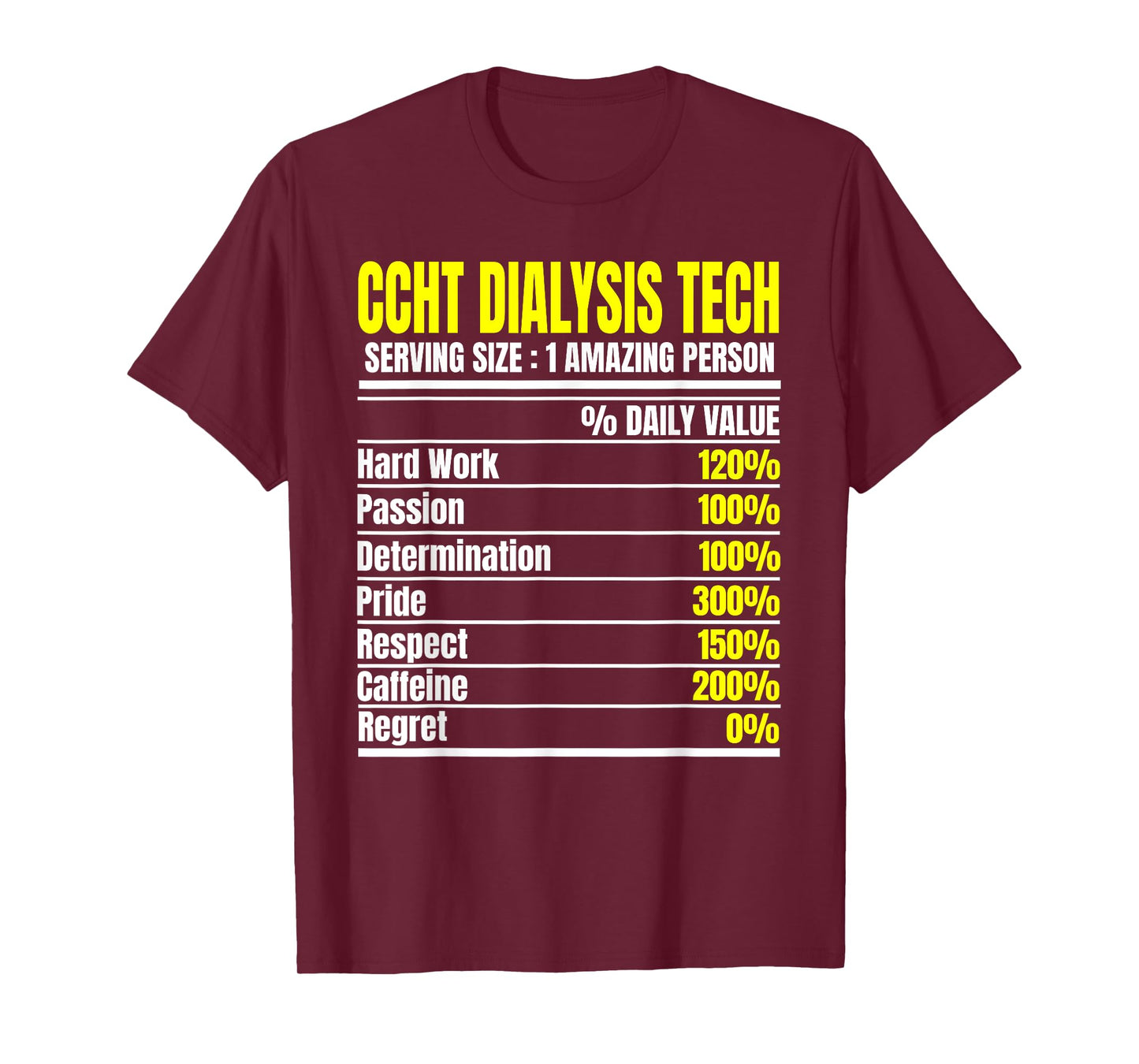 Certified Clinical Hemodialysis Technician CCHT Doctor T-Shirt