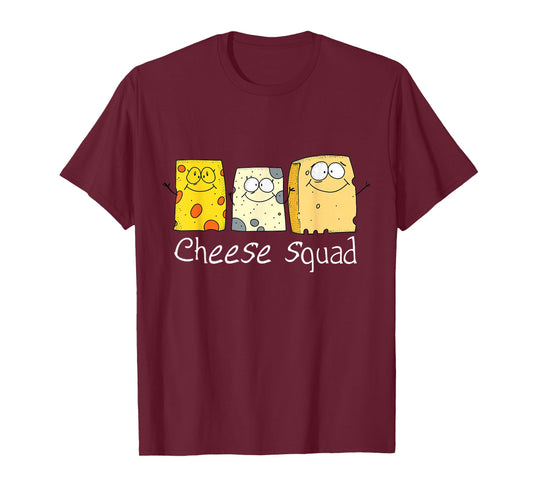 Cheese Squad Shirt | Cheese Food | Cuisine Fromage Cheese T-Shirt