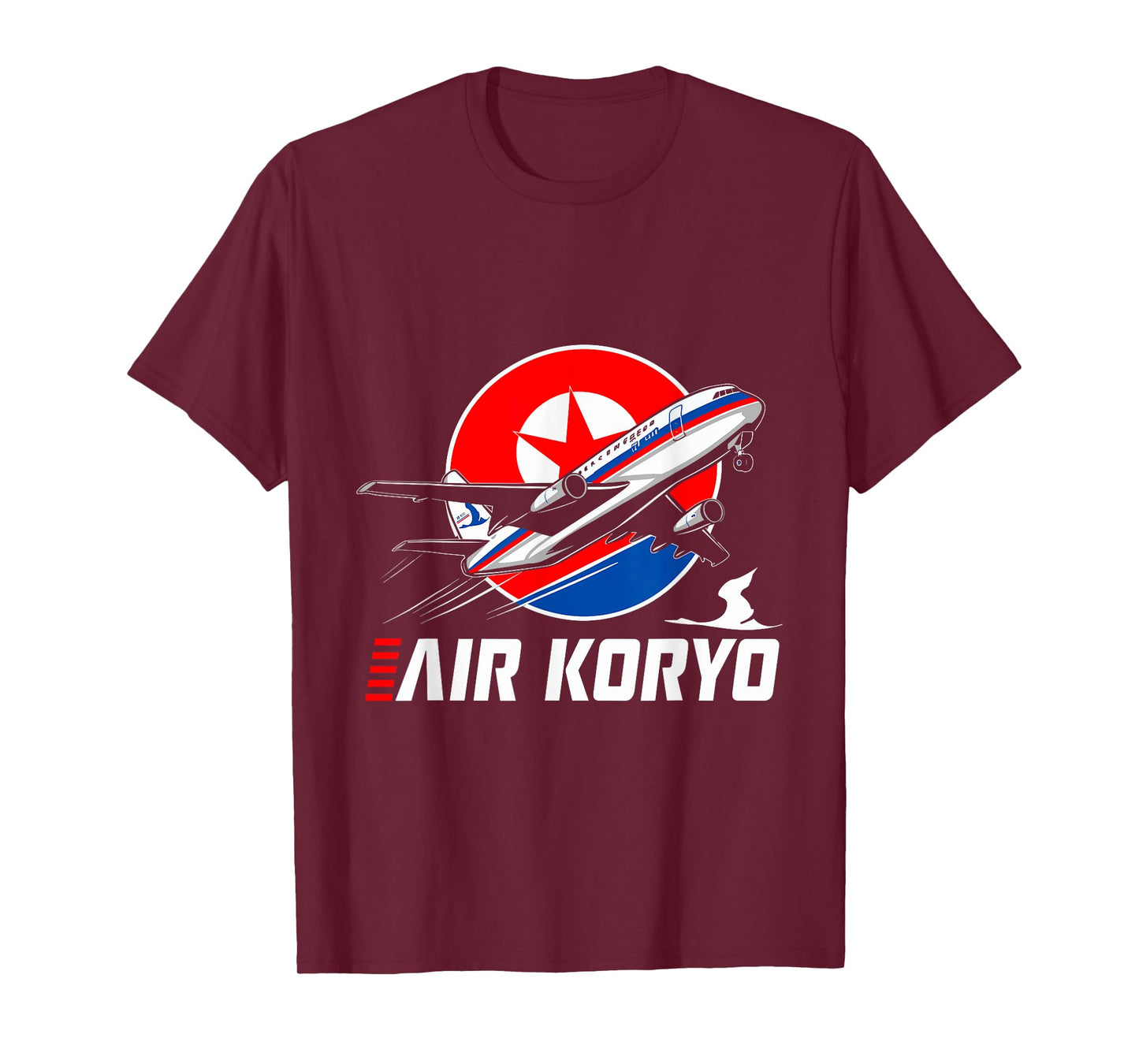 Air Koryo North Korean Plane Carrier soviet tupolev Kim Jong T-Shirt