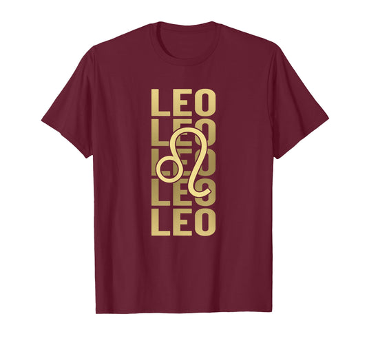 Leo Zodiac Sign - Leo Horoscope Birthday T-Shirt