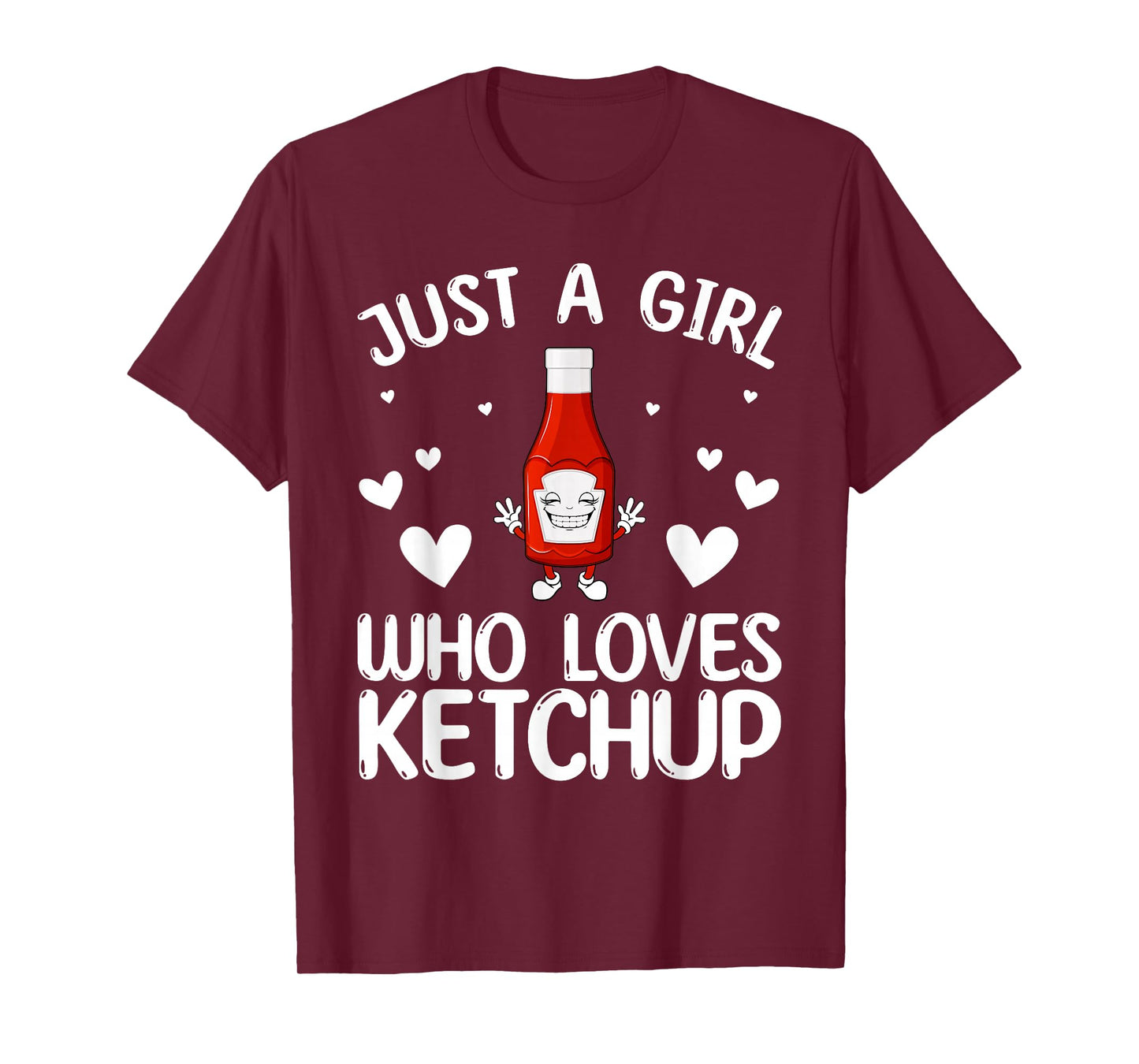 Cool Ketchup for Girls Kids Women Tomato Catsup Sauce Foodie T-Shirt