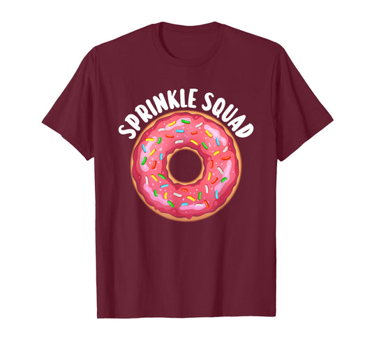 Cool Donut Art for Men Women Kids Donut Squad Doughnut Donut T-Shirt