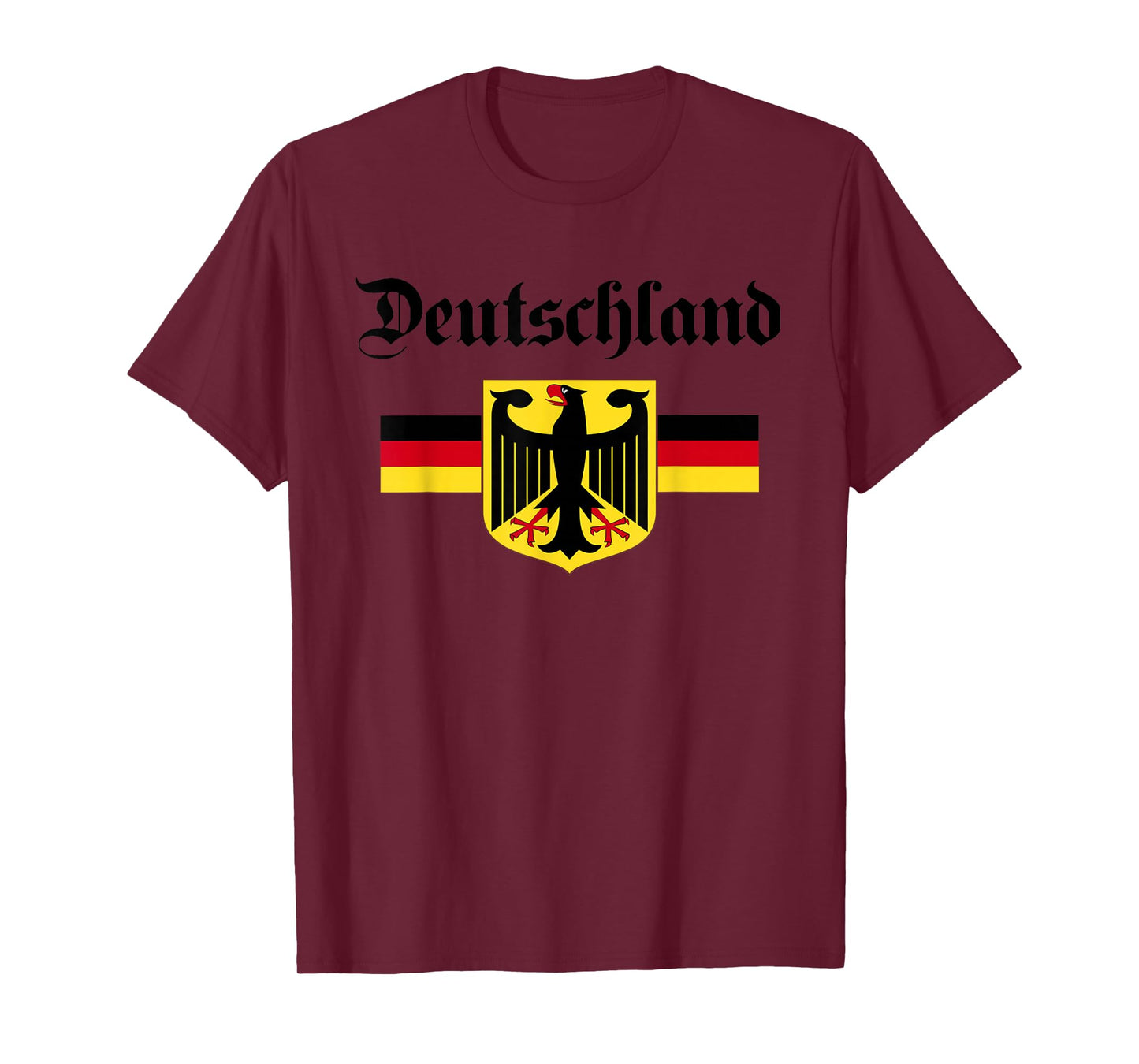 Deutschland Flag of German Eagle Germany German T-Shirt Small