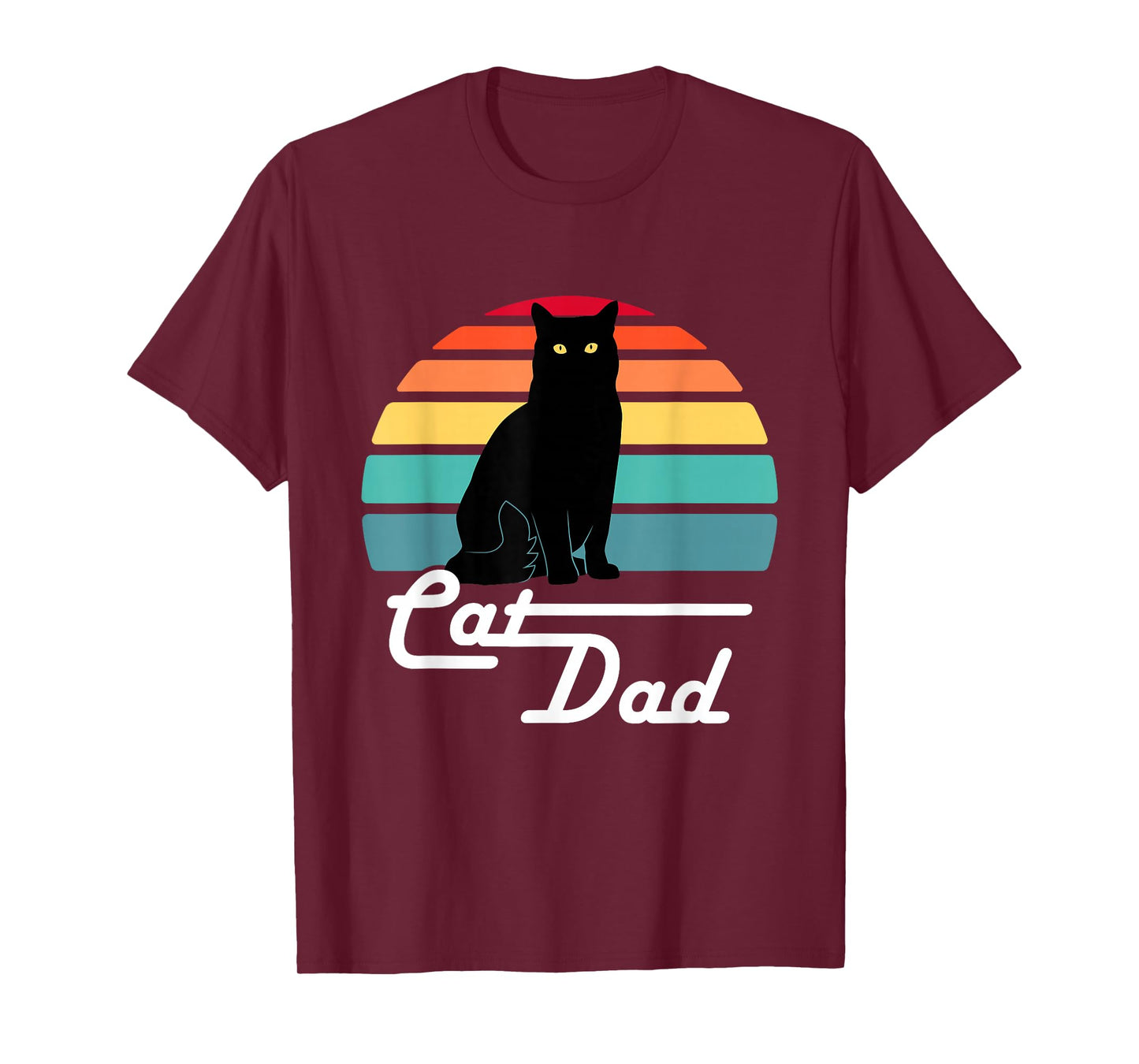 Cat Dad - Vintage Style Cat Lover Gift T-Shirt