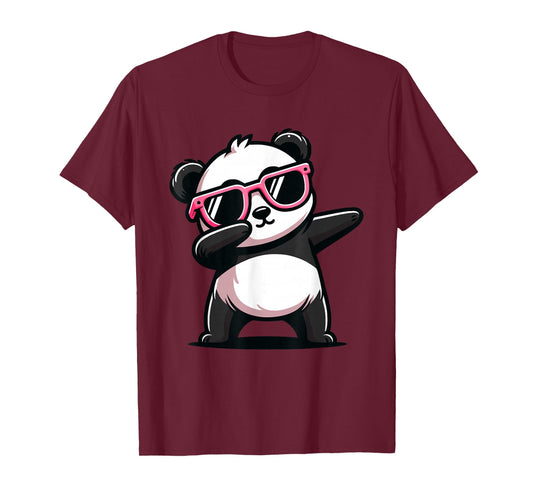 Funny Dabbing Panda With Sunglasses & Cute Panda, Dab Dance T-Shirt