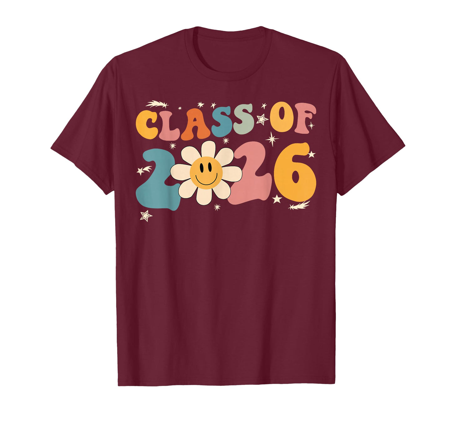 Class of 2026 Grow with Me Graduation First Day of School T-Shirt