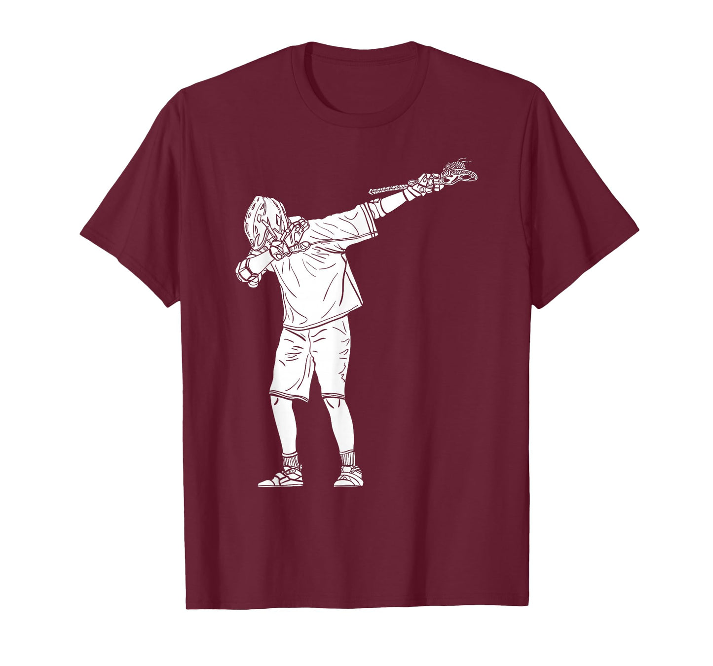 Lacrosse Stick Boy Dabbing Youth Dab Dance T-Shirt