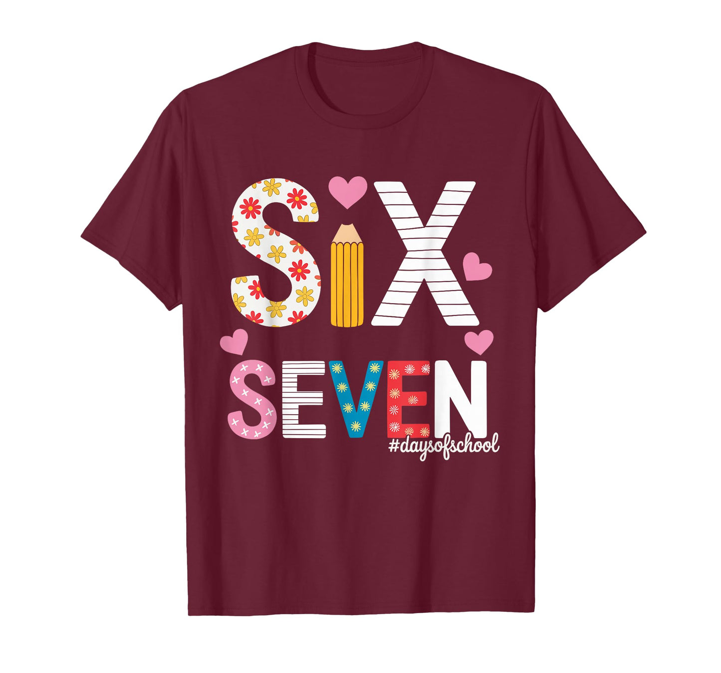 I Survived 67 Days of School Teacher Student Six Seven Meme T-Shirt