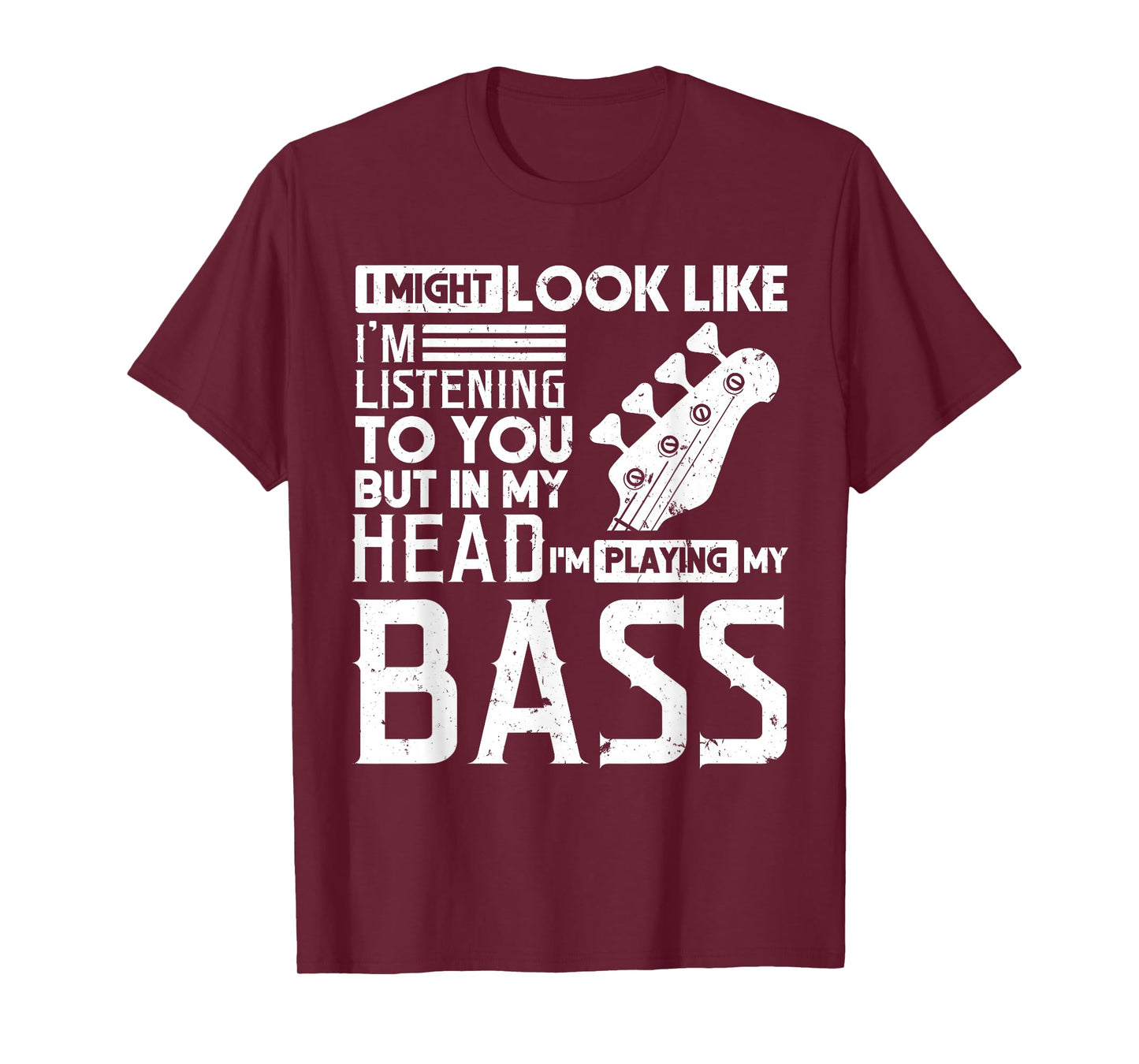 Bass Player Shirt Men Gift for Bass Guitar Player Bassist T-Shirt