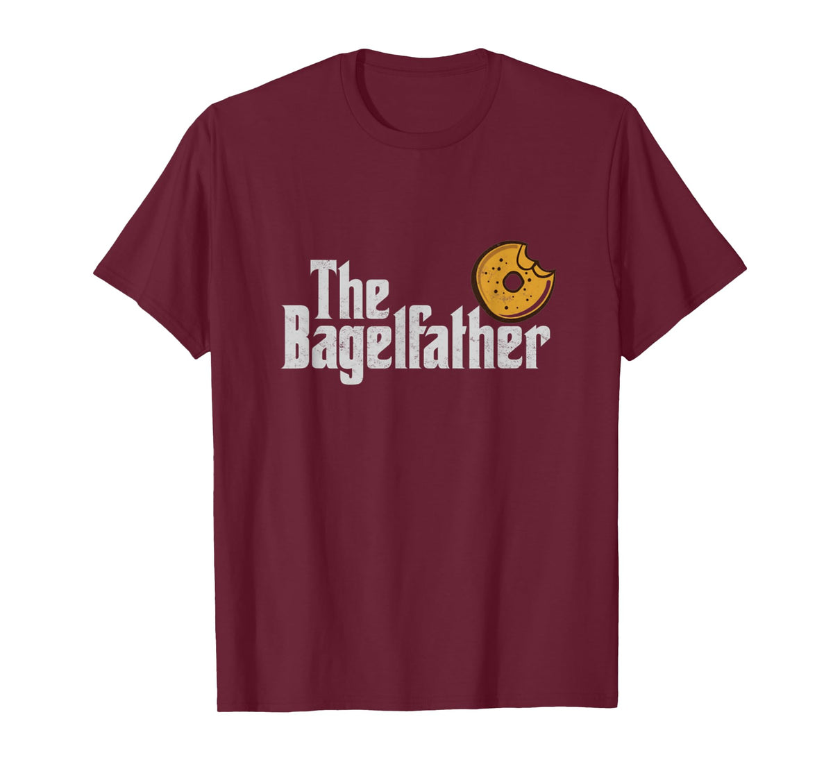 The Bagel Father sesame Bagels Lover Dad Baker Father's Day T-Shirt