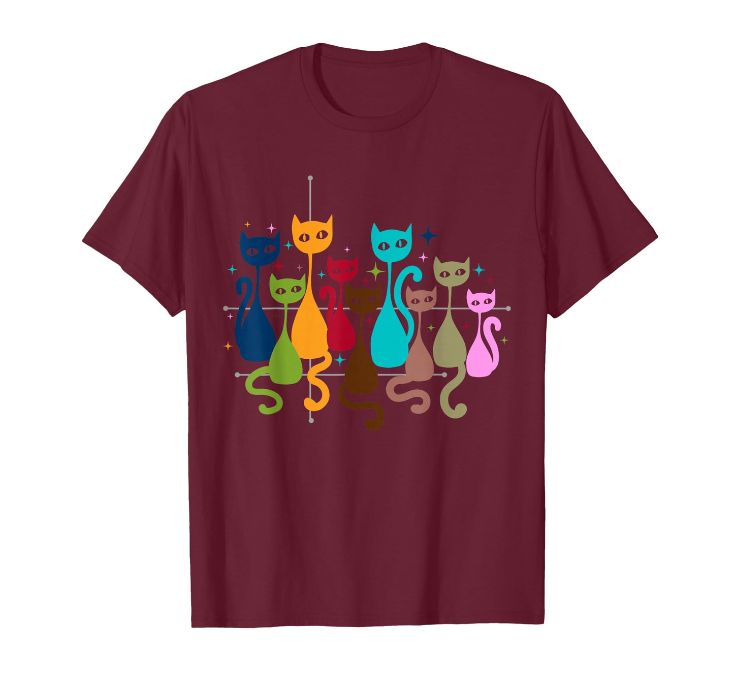 Classic Art Kitten Lover Vintage Artwork Cute Cat T-Shirt