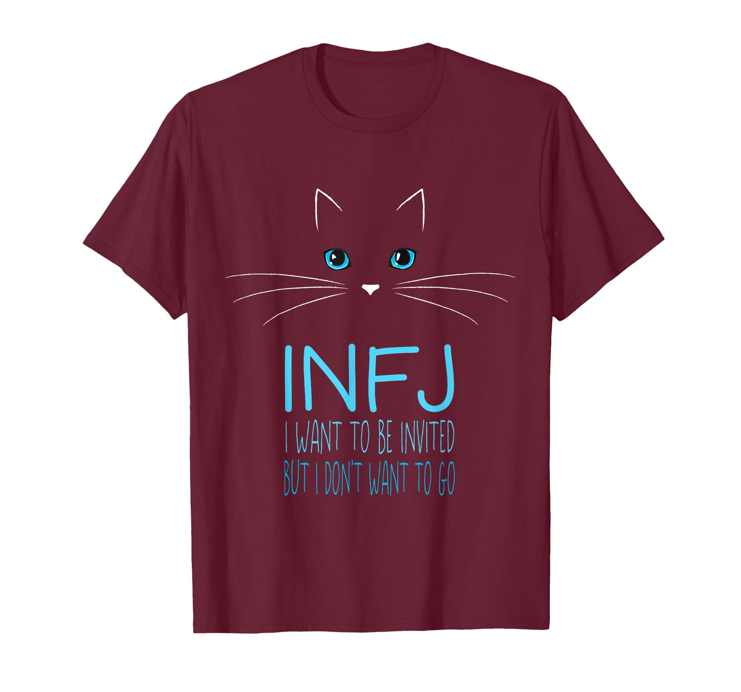 Funny INFJ Cat Lover Introvert Tshirt Me Time Cat Lady Humor T-Shirt