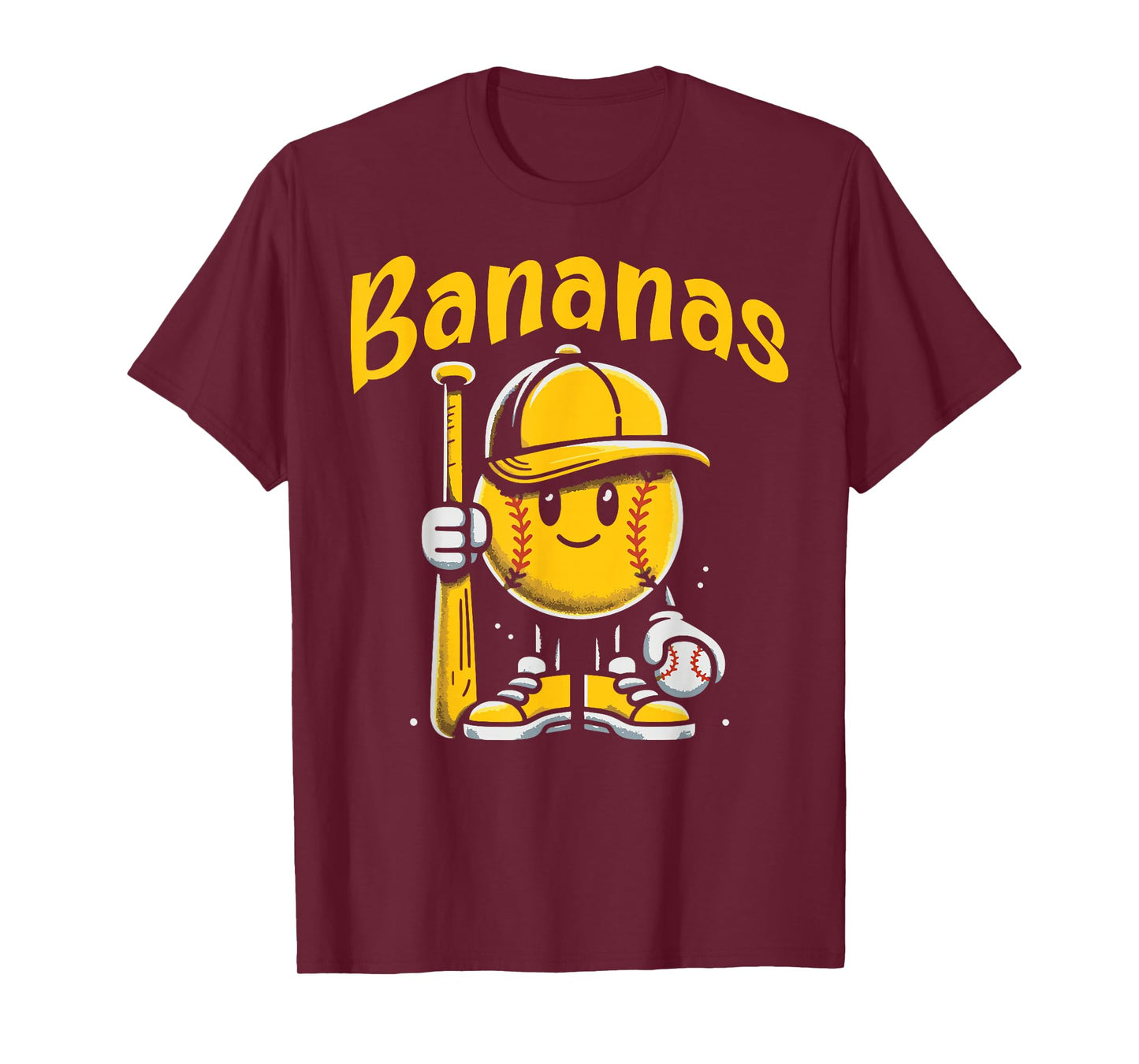 Banana Cute Men Women Kids Youth Boys Women T-Shirt