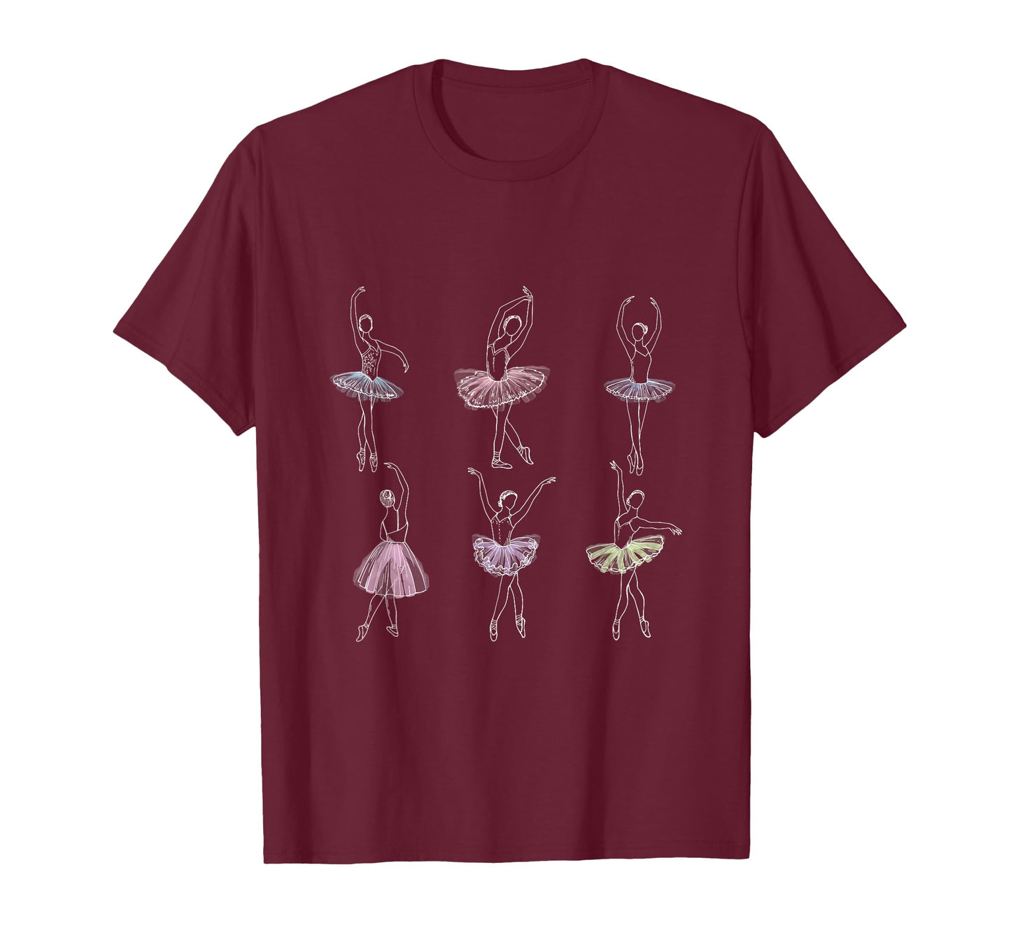 Ballet Dancer Ballerina Dance Music Ballet Pointe Technique T-Shirt